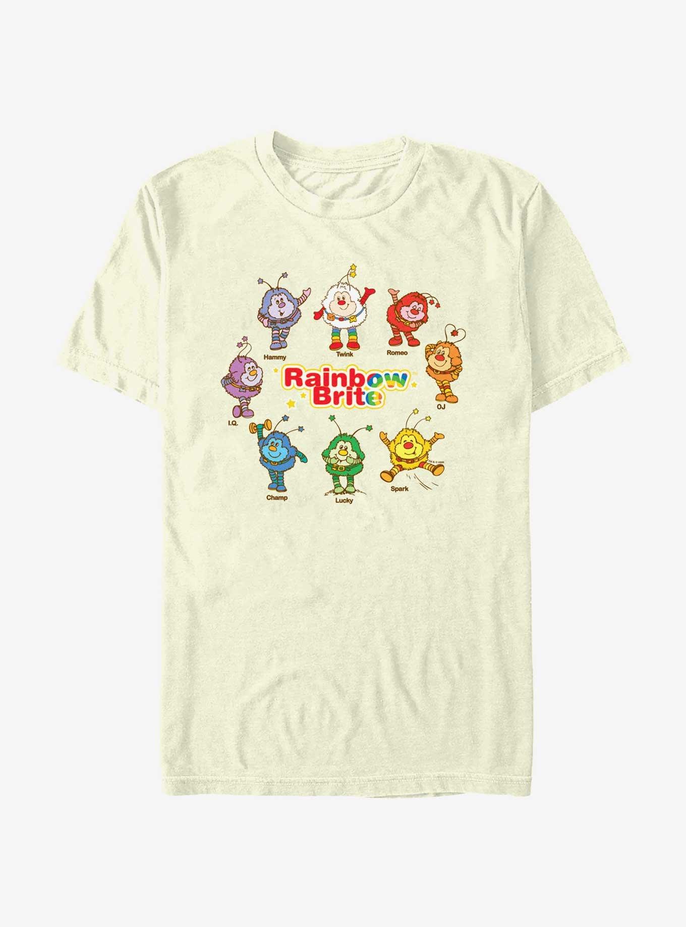 Rainbow Brite Sprites Textbook T-Shirt, NATURAL, hi-res