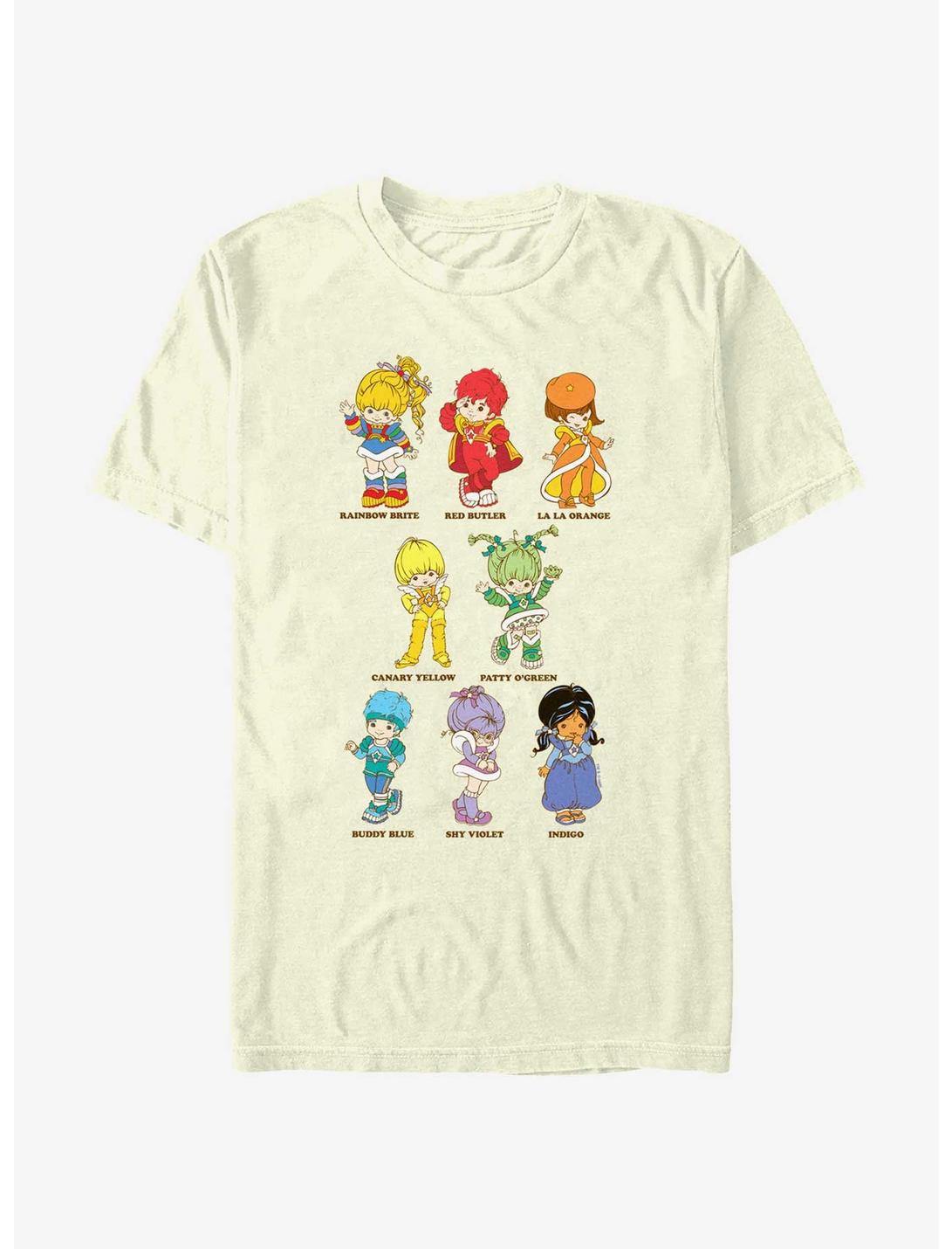 Rainbow Brite Rainbow Friends T-Shirt, NATURAL, hi-res