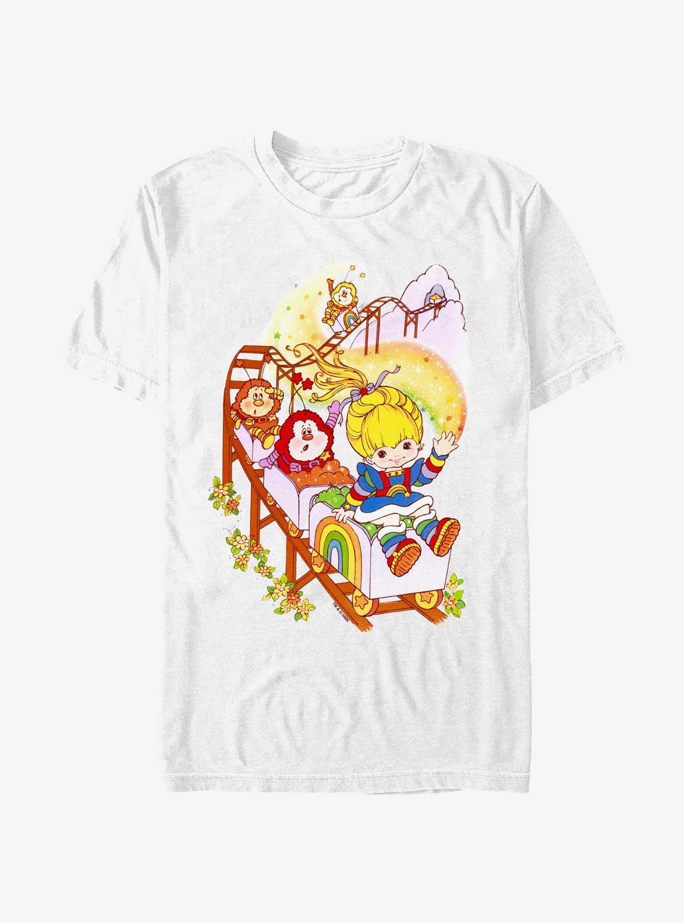 Rainbow Brite Rainbow Coaster T-Shirt, WHITE, hi-res