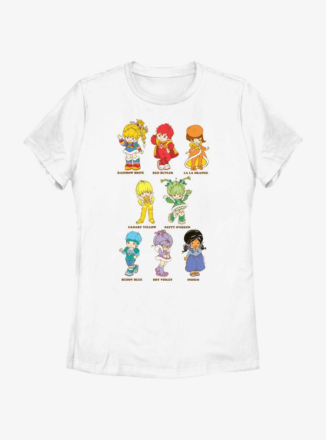 Rainbow Brite Friends Womens T-Shirt