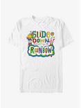 Rainbow Brite Slide Down Every Rainbow T-Shirt, WHITE, hi-res