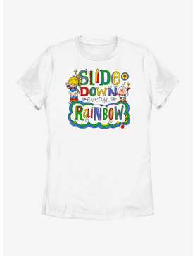Rainbow Brite Slide Down Every Rainbow Womens T-Shirt, , hi-res