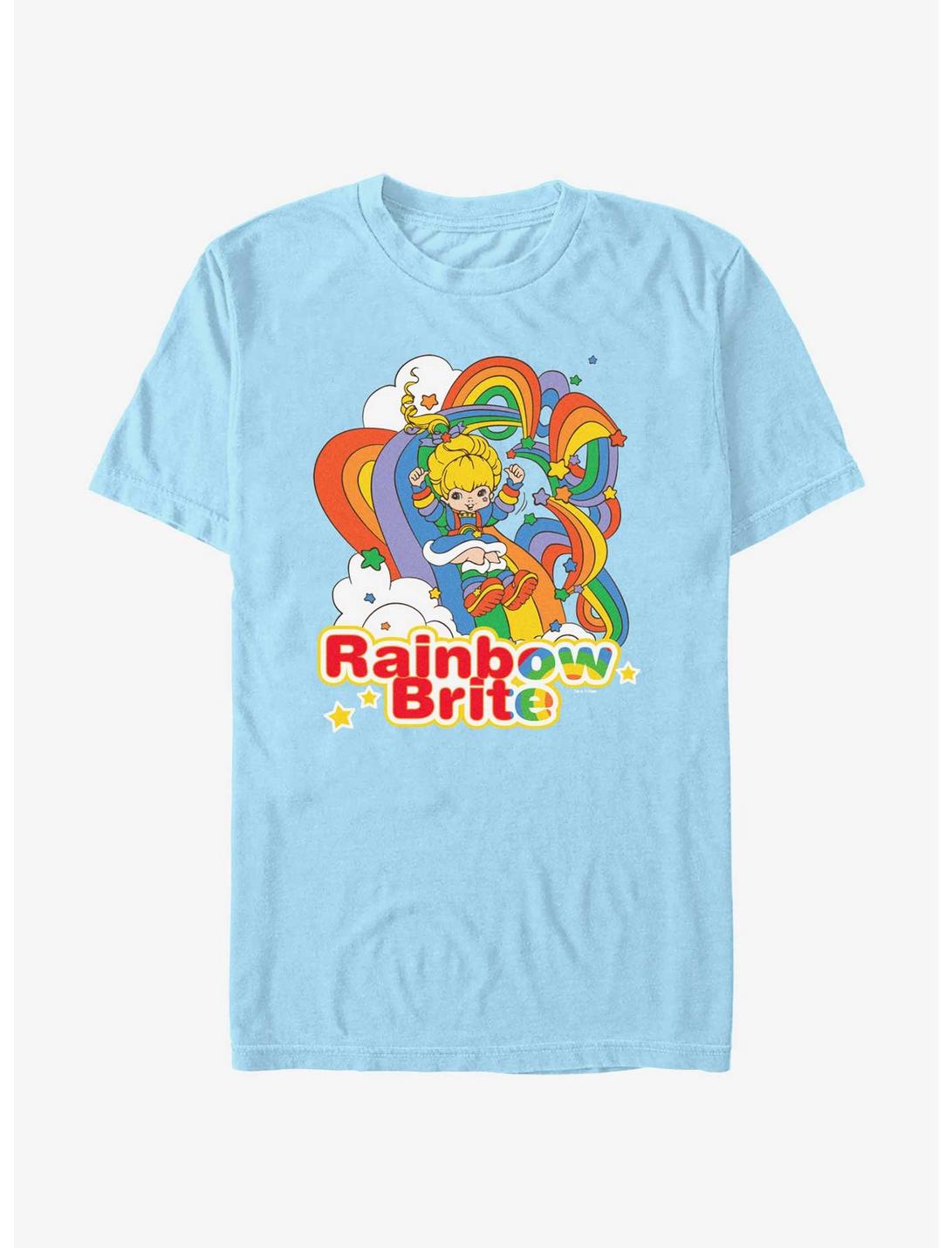 Rainbow Brite Rainbow Tangle T-Shirt, LT BLUE, hi-res