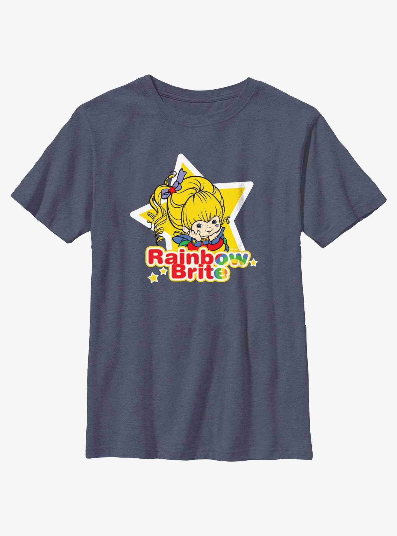 Rainbow Brite Star Badge Youth T-Shirt