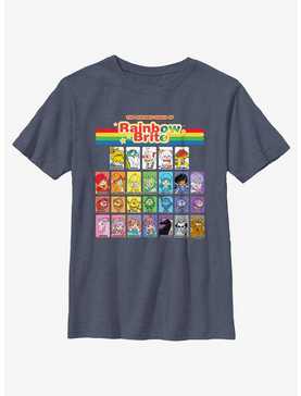 Rainbow Brite Table Of Color Youth T-Shirt, , hi-res