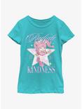 Rainbow Brite Tickled Pink Radiate Kindness Youth Girls T-Shirt, TAHI BLUE, hi-res