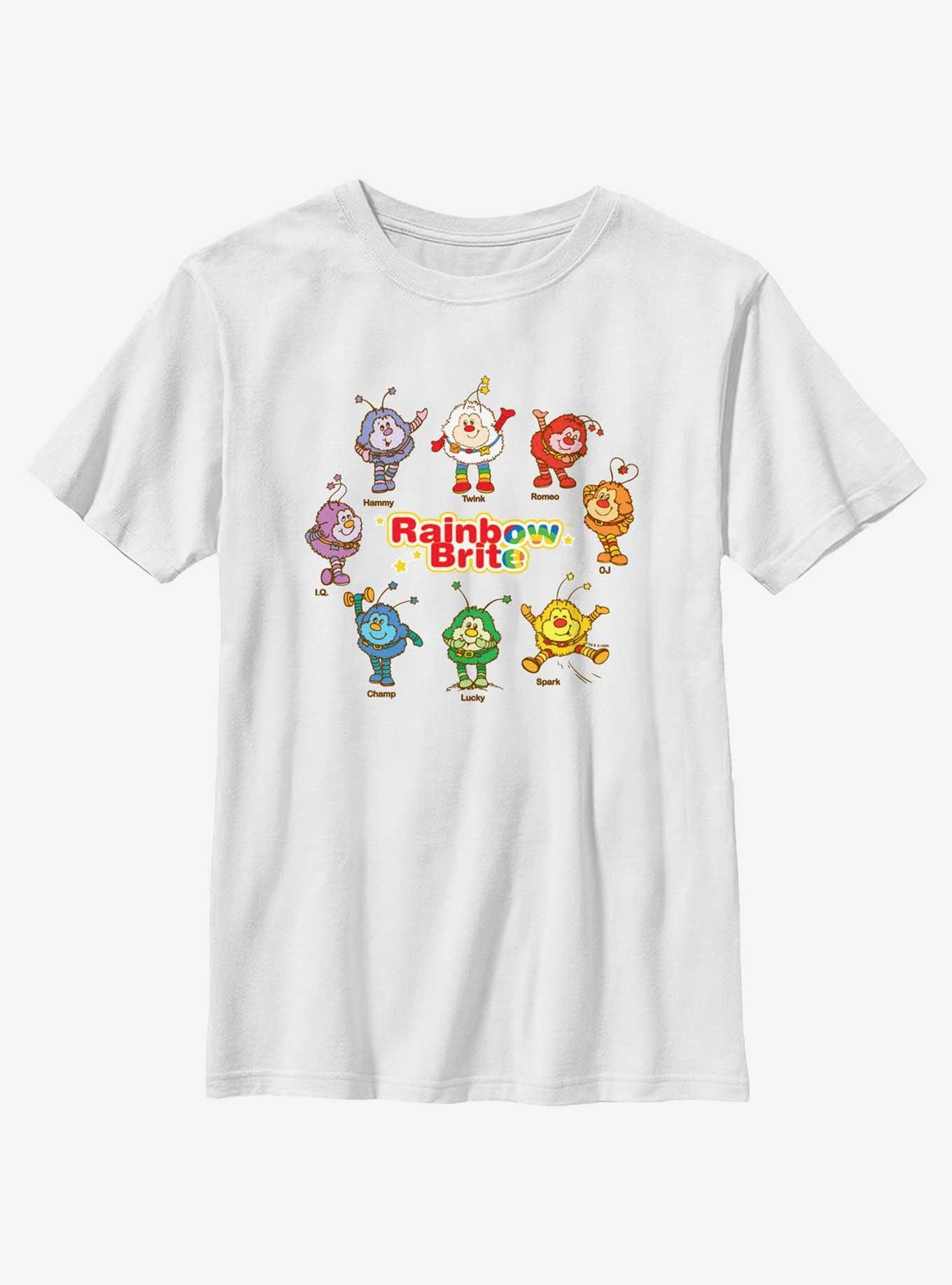 Rainbow Brite Sprites Textbook Youth T-Shirt