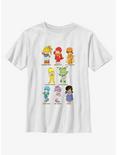 Rainbow Brite Rainbow Friends Youth T-Shirt, WHITE, hi-res