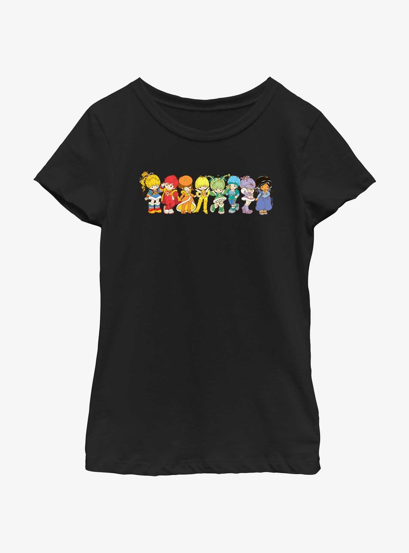 Rainbow Brite Line Up Youth Girls T-Shirt, , hi-res