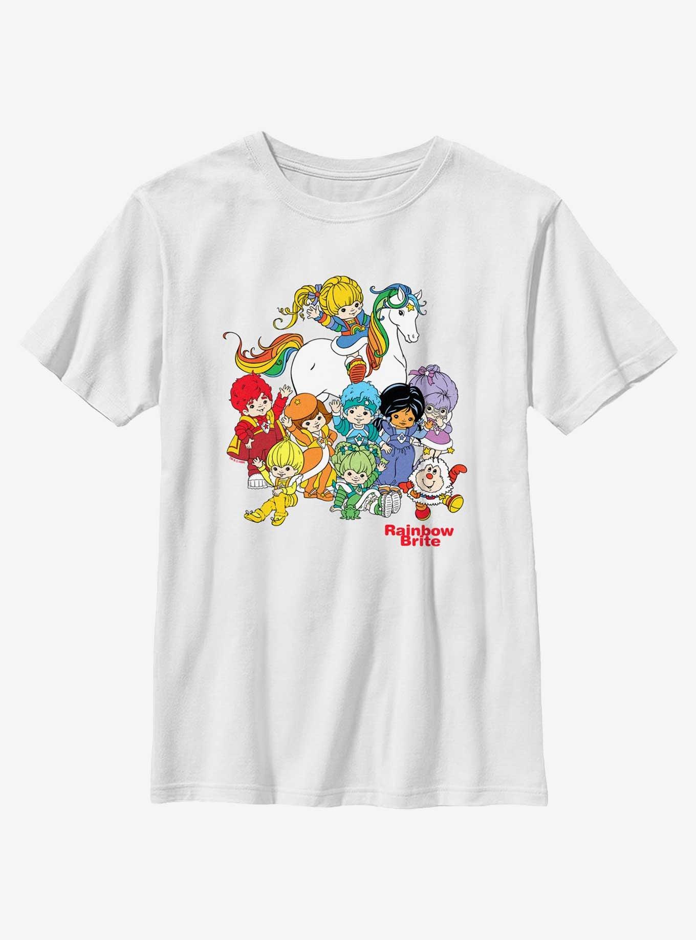 Rainbow Brite & Friends Youth T-Shirt, WHITE, hi-res