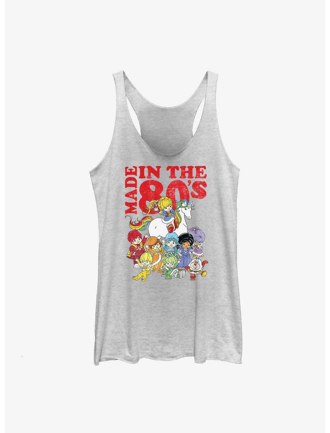 Rainbow Brite Made In The 80's Womens Tank Top, WHITE HTR, hi-res