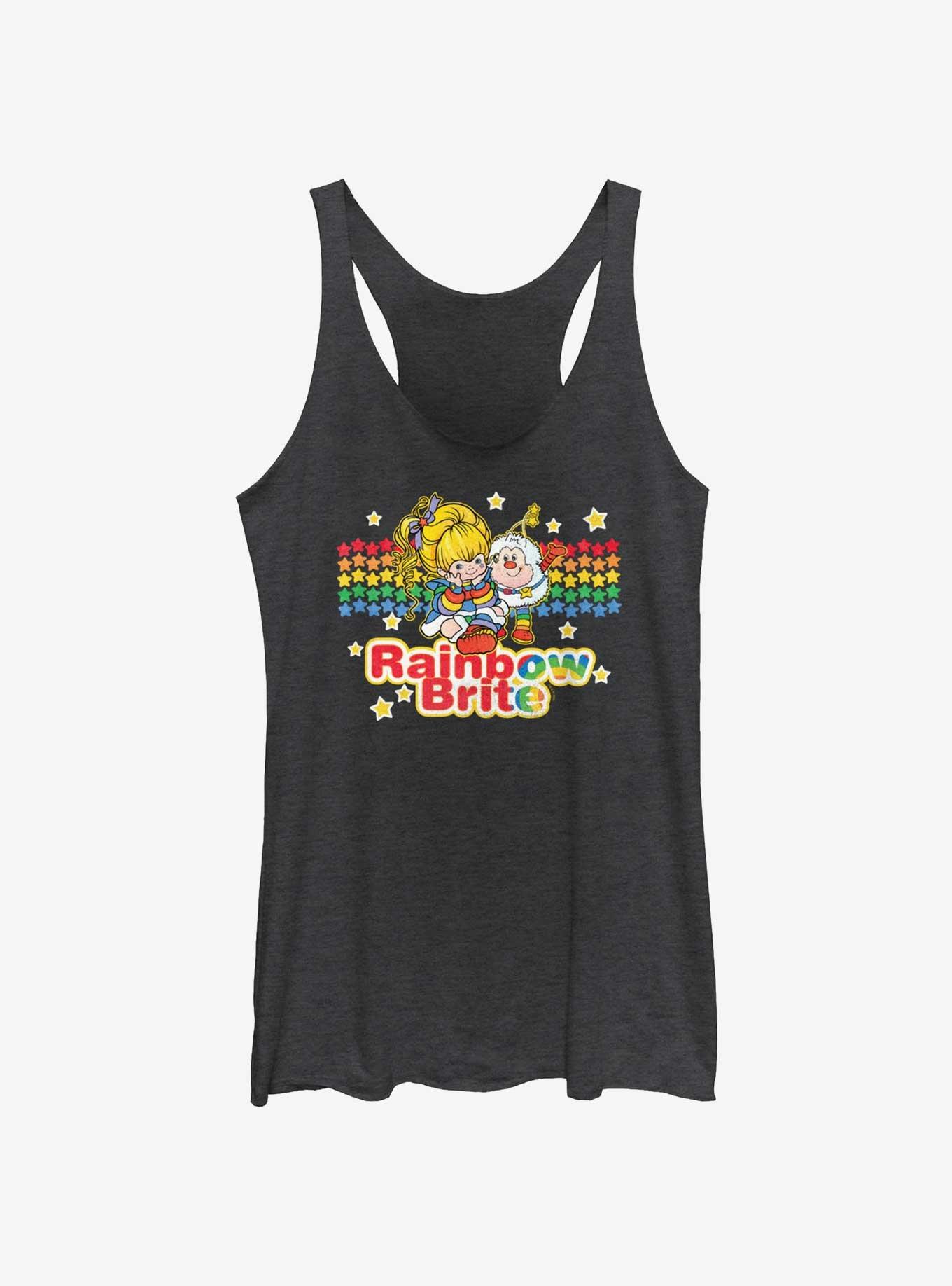 Rainbow Brite Vintage Pals Womens Tank Top, BLK HTR, hi-res