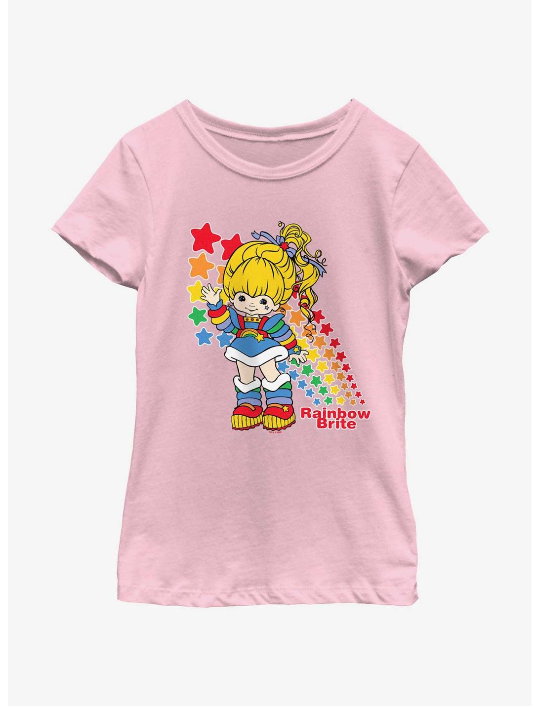 Rainbow Brite Hello Star Youth Girls T-Shirt, PINK, hi-res