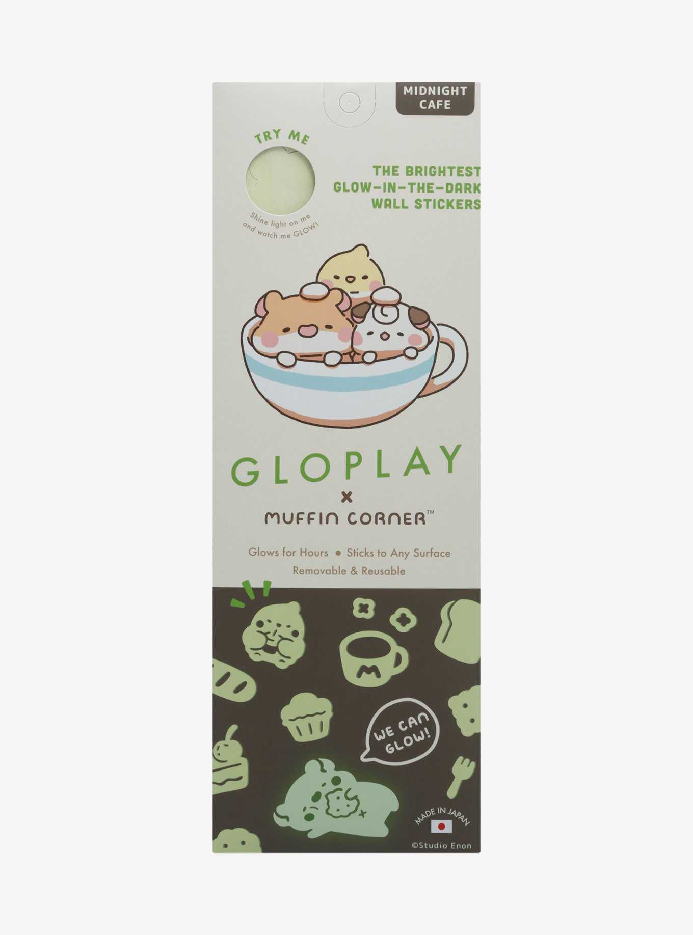 GloPlay X Muffin Corner Midnight Cafe Glow-In-The-Dark Wall Stickers, , hi-res