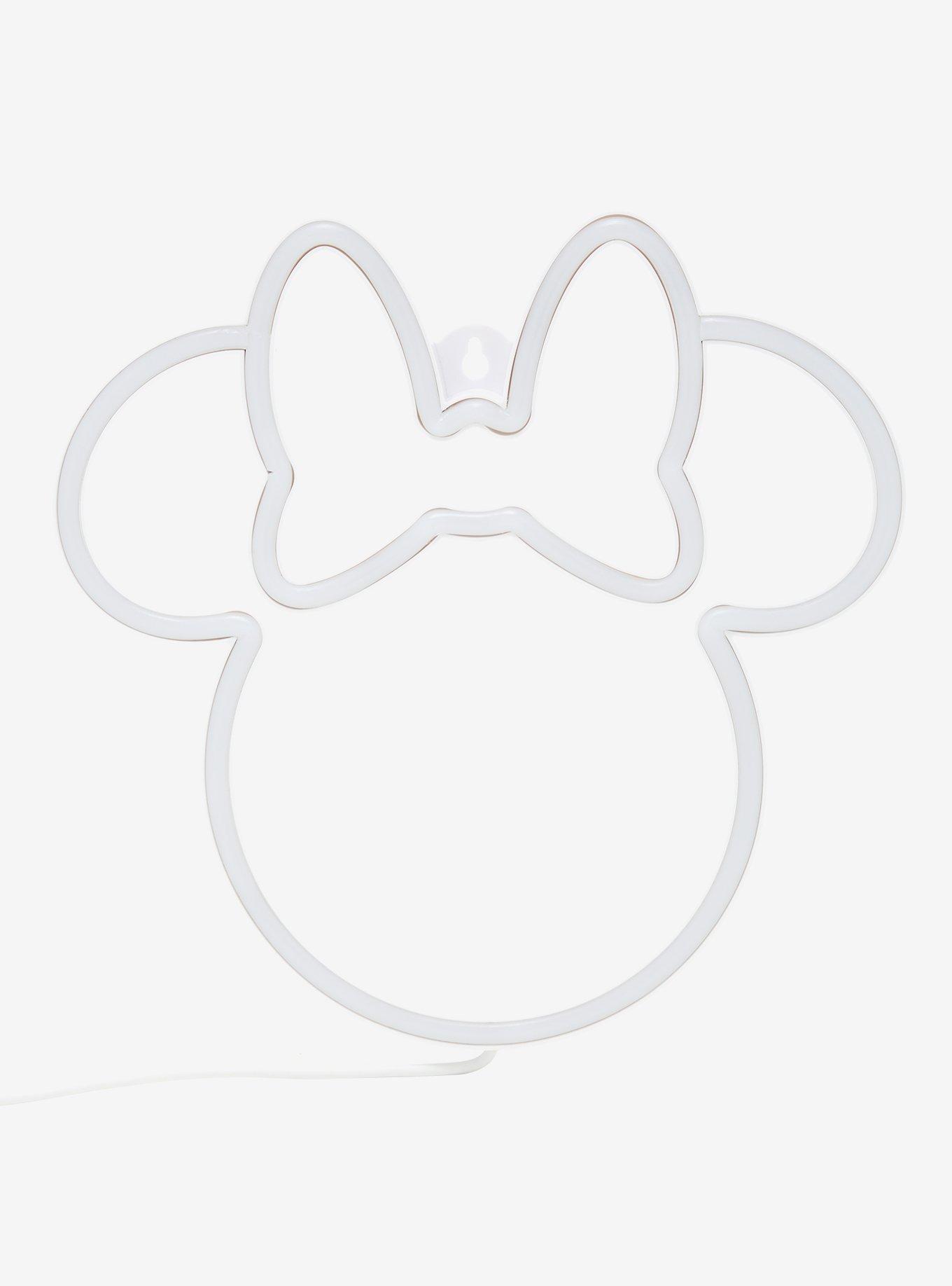 Disney Minnie Mouse Outline LED Neon Light, , hi-res