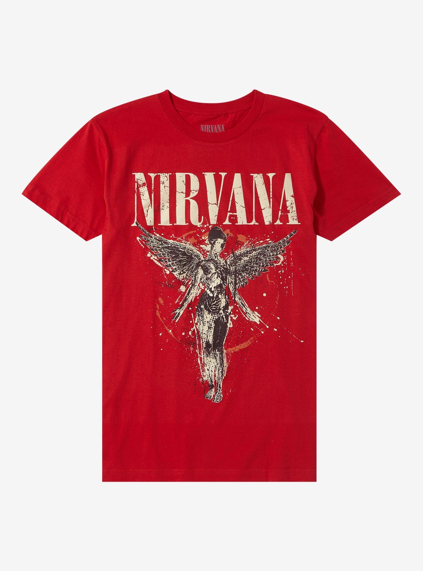 Hot topic nirvana shirt best sale