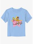 Nintendo Princess Peach & Daisy Star Toddler T-Shirt, LT BLUE, hi-res