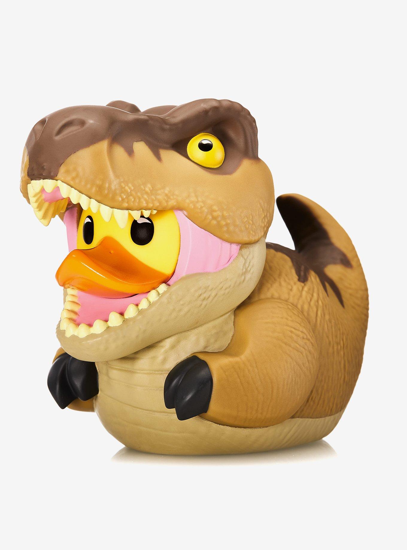 TUBBZ Jurassic Park T. Rex Cosplaying Duck Figure | Hot Topic