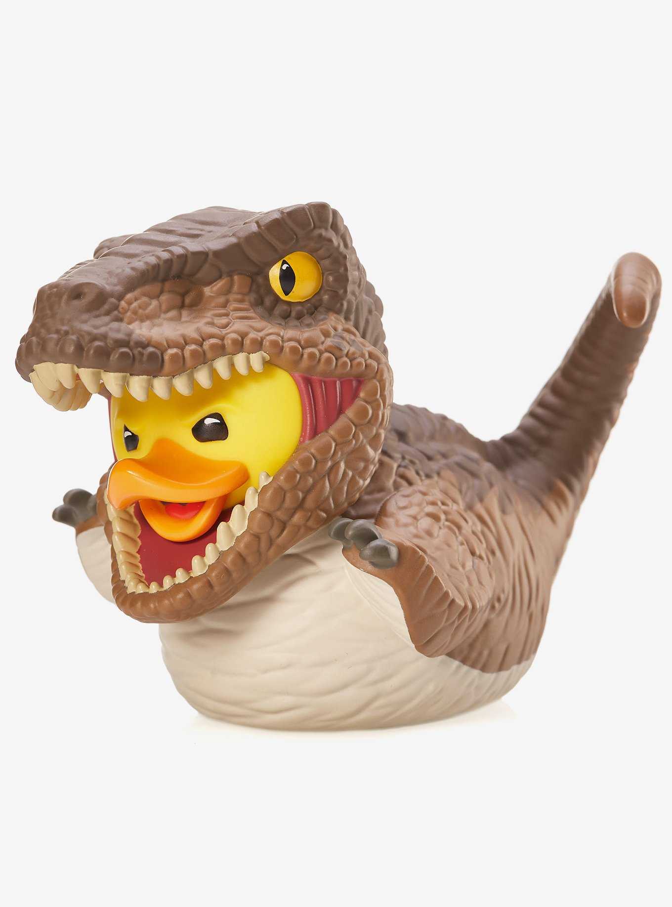TUBBZ Jurassic Park Raptor Cosplaying Duck Figure, , hi-res