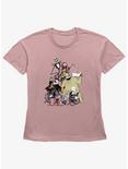 Disney The Nightmare Before Christmas Group Shot Womens Straight Fit T-Shirt, DESERTPNK, hi-res