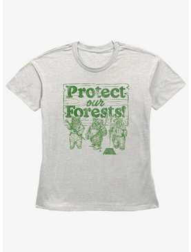 Star Wars Protect Our Forests Womens Straight Fit T-Shirt, , hi-res