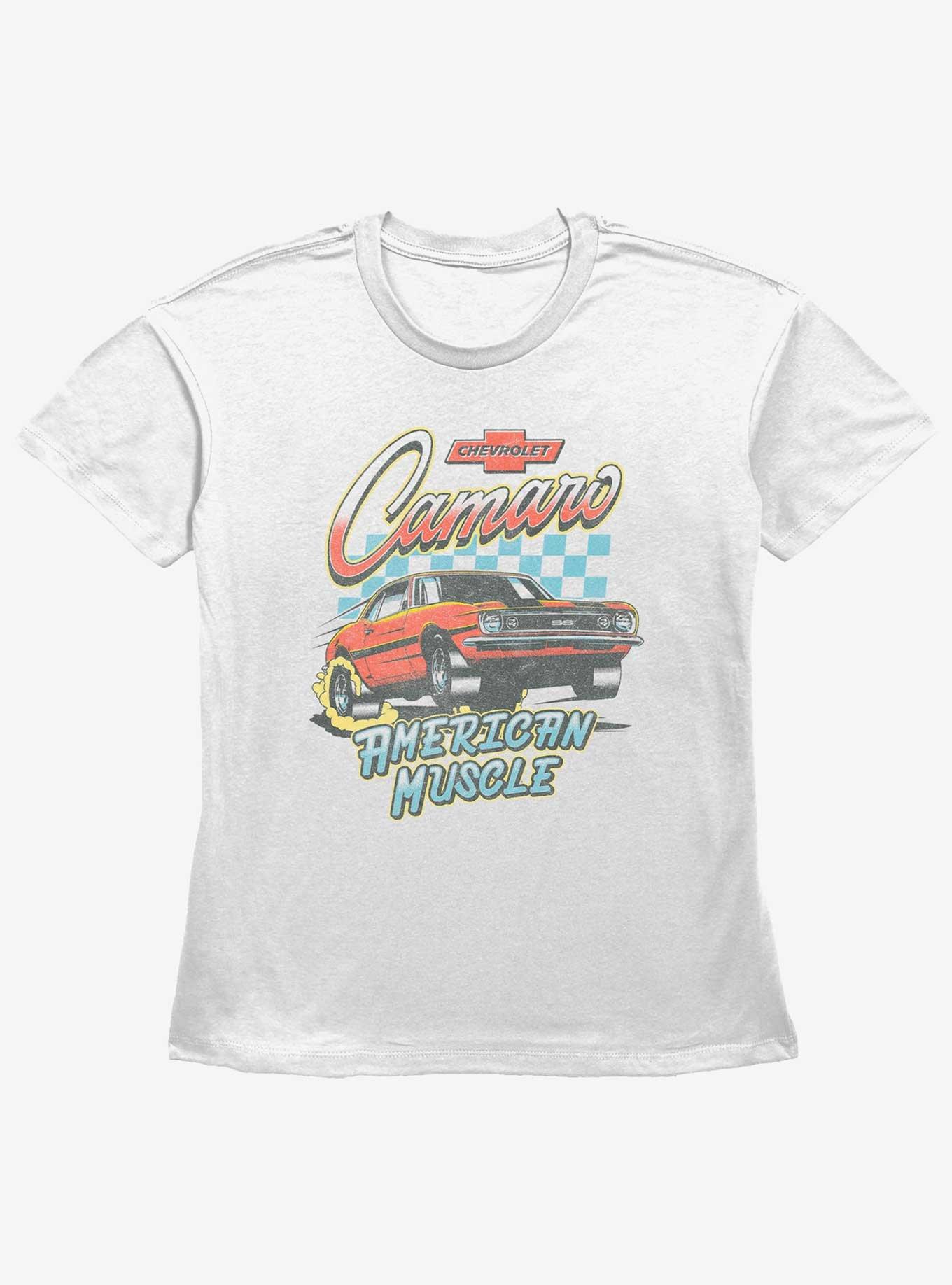 General Motors Camaro Fade Womens Straight Fit T-Shirt