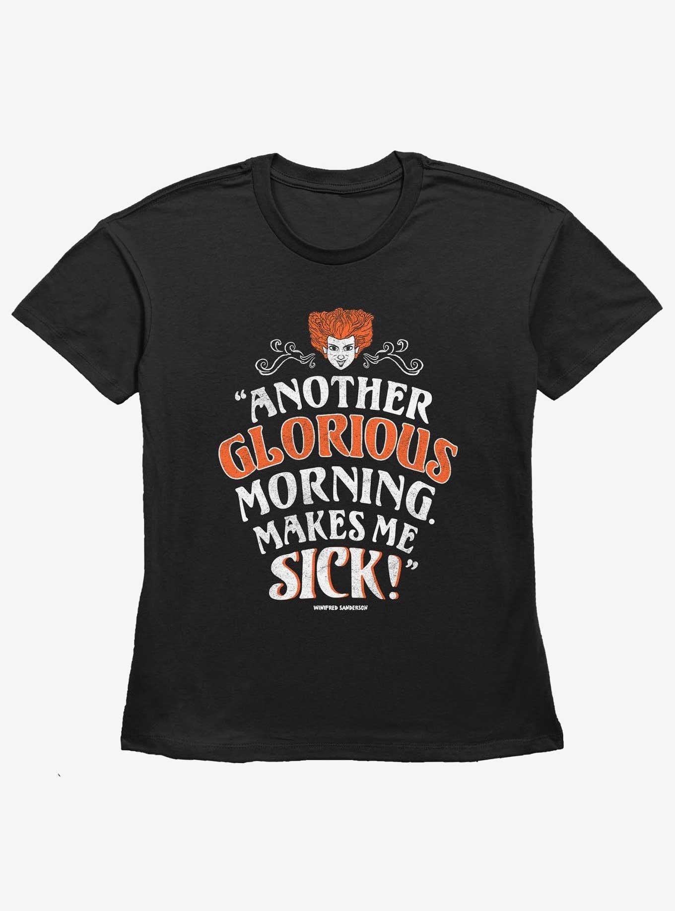 Disney Hocus Pocus Another Glorious Morning Womens Straight Fit T-Shirt