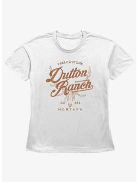 Yellowstone Dutton Ranch Montana Womens Straight Fit T-Shirt, , hi-res