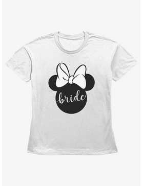 Disney Minnie Mouse Bow Bride Womens Straight Fit T-Shirt, , hi-res