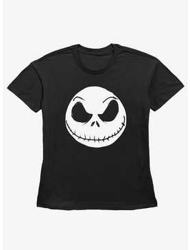 Disney The Nightmare Before Christmas Big Face Jack Womens Straight Fit T-Shirt, , hi-res