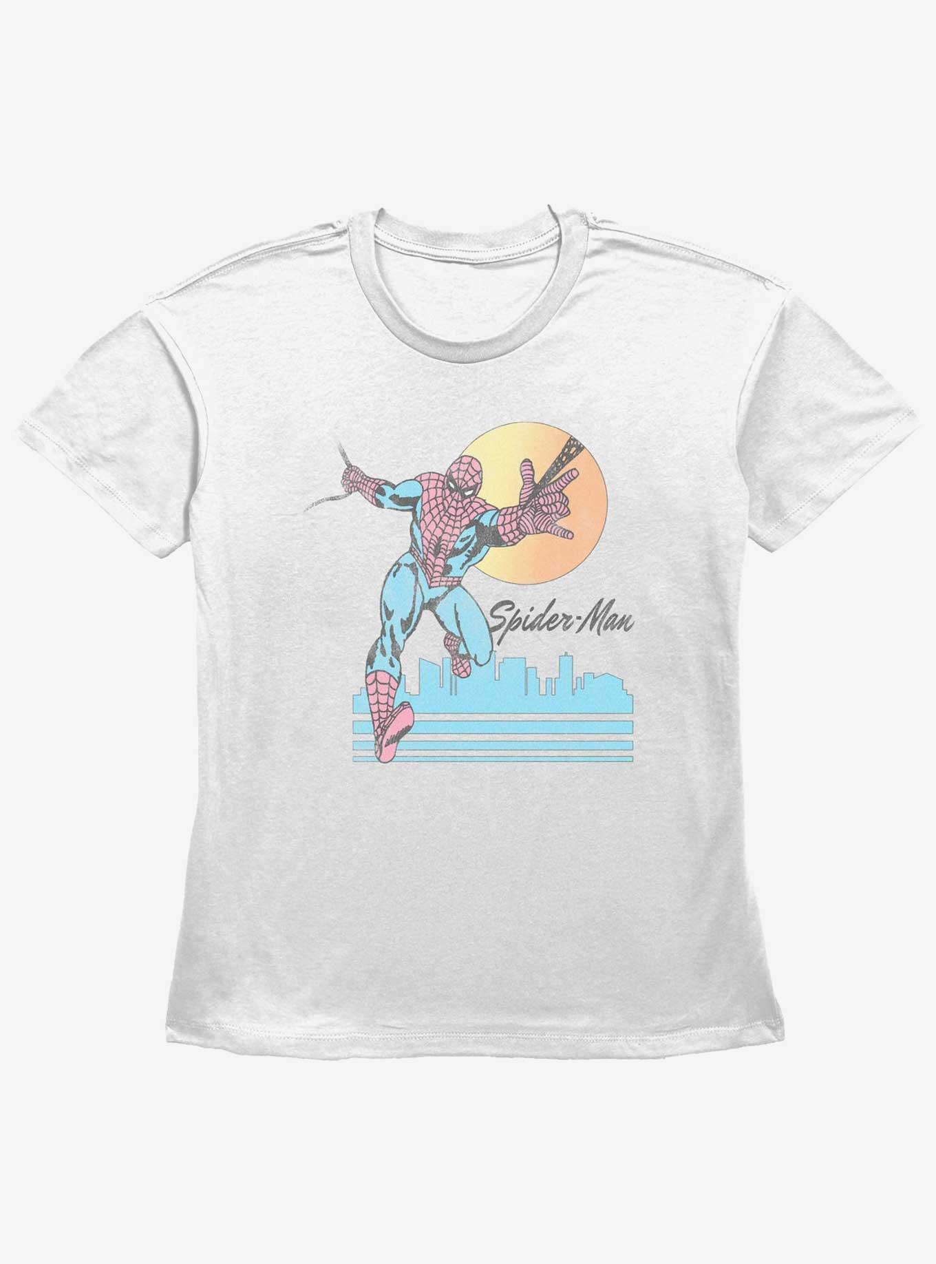 Marvel Spider-Man Spider City Womens Straight Fit T-Shirt, , hi-res