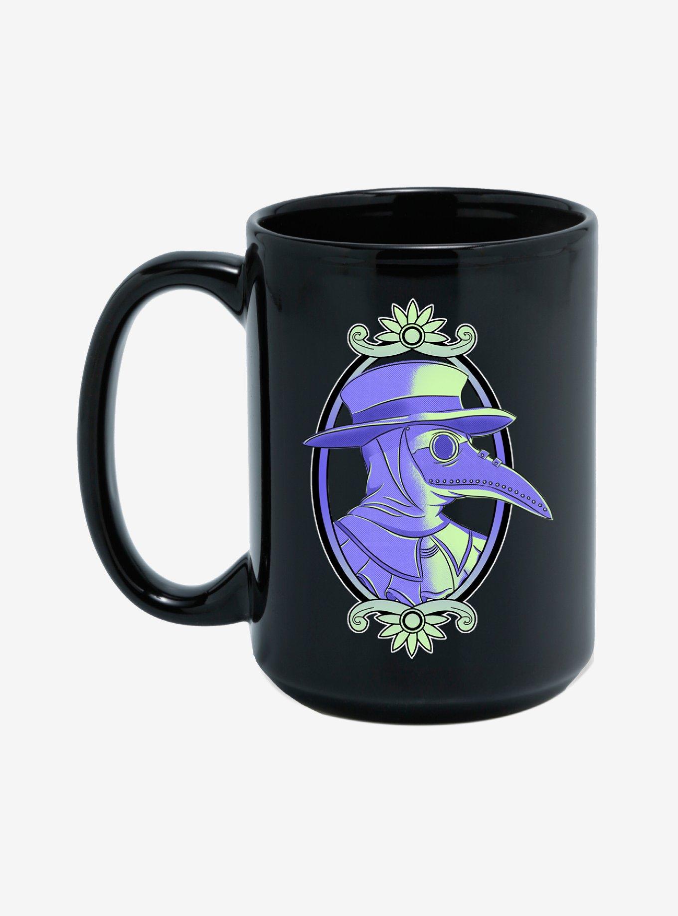 Plague Doctor Portrait 15oz Mug, , hi-res