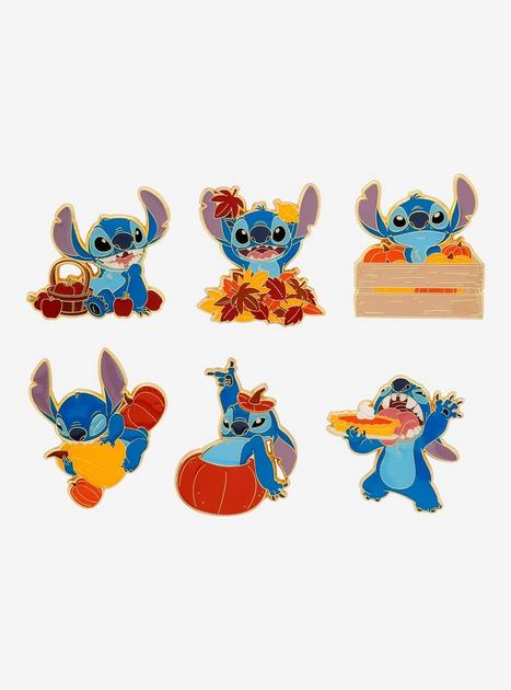 Loungefly Disney Lilo Stitch Fall Activities Stitch Blind Box Enamel Pin BoxLunch Exclusive BoxLunch