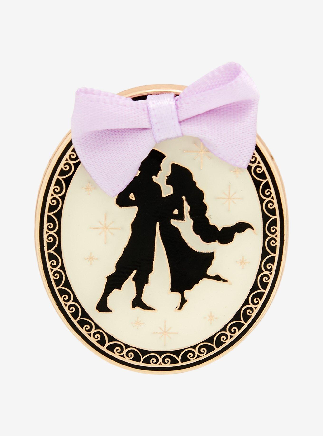 Loungefly Disney Tangled Rapunzel & Flynn Silhouette Enamel Pin - BoxLunch Exclusive, , hi-res