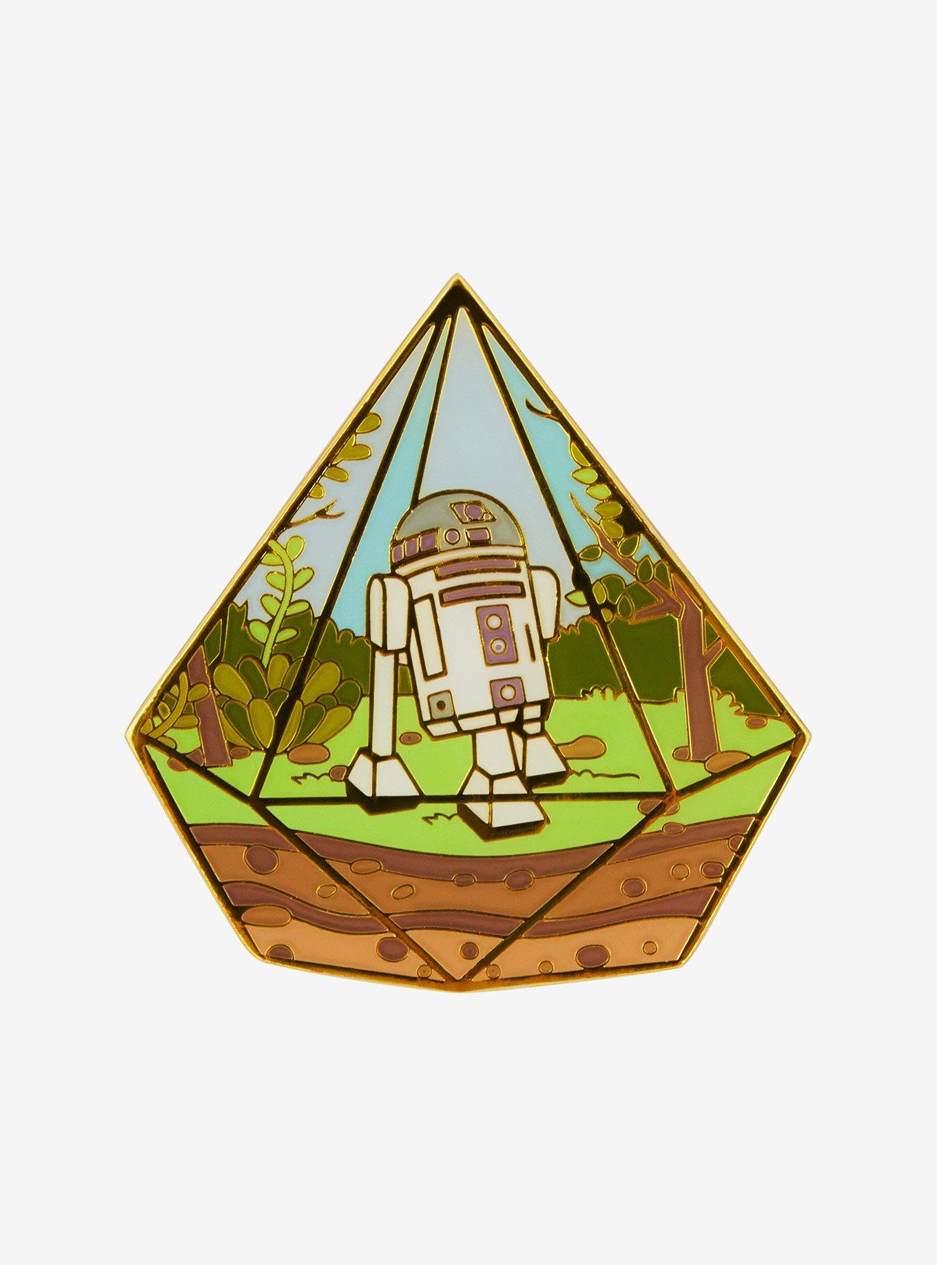 Lounegfly Star Wars R2-D2 Terrarium Enamel Pin — BoxLunch Exclusive, , hi-res