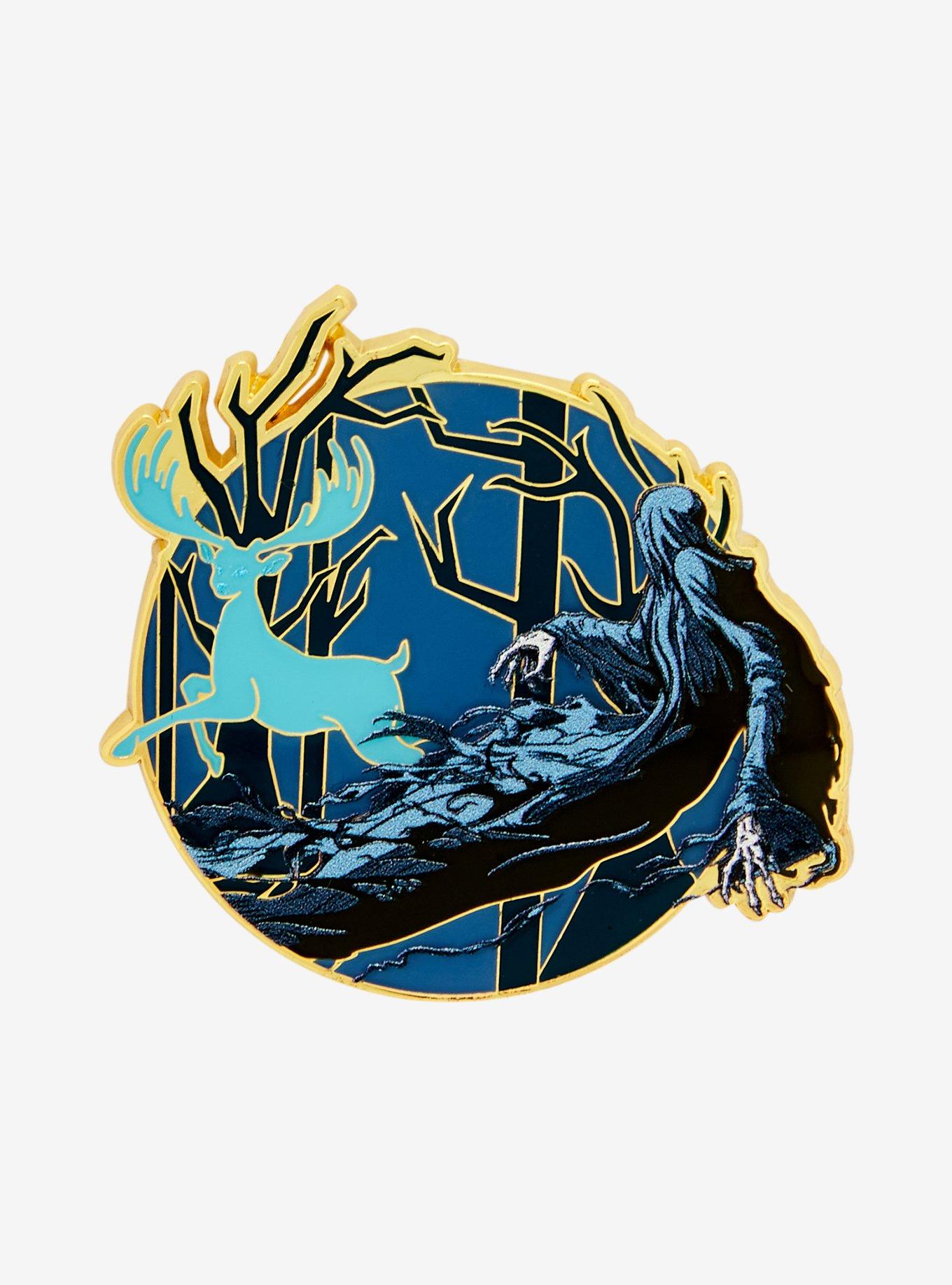 Harry Potter Dementor & Patronus Enamel Pin — BoxLunch Exclusive, , hi-res