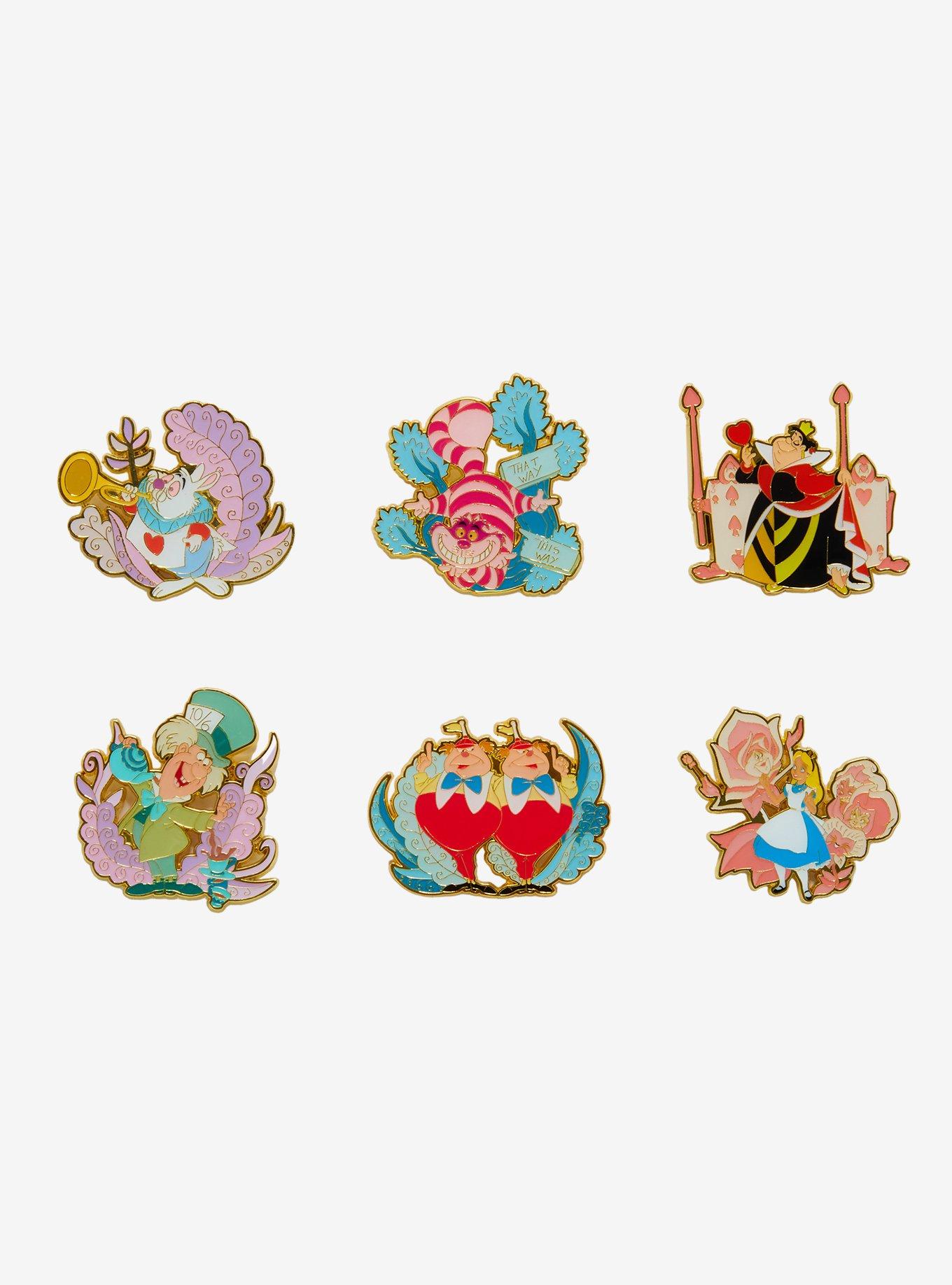 Loungefly Disney Alice in Wonderland Characters Blind Box Enamel Pin - BoxLunch Exclusive, , hi-res