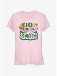 Rainbow Brite Slide Down Every Rainbow Girls T-Shirt, LIGHT PINK, hi-res
