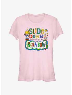 Rainbow Brite Slide Down Every Rainbow Girls T-Shirt, , hi-res
