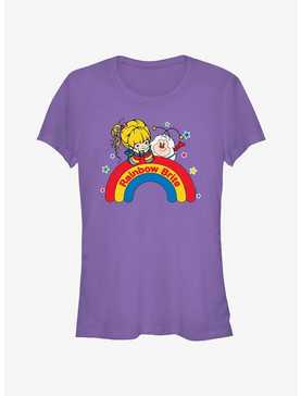Rainbow Brite Wishing On A Rainbow Girls T-Shirt, , hi-res