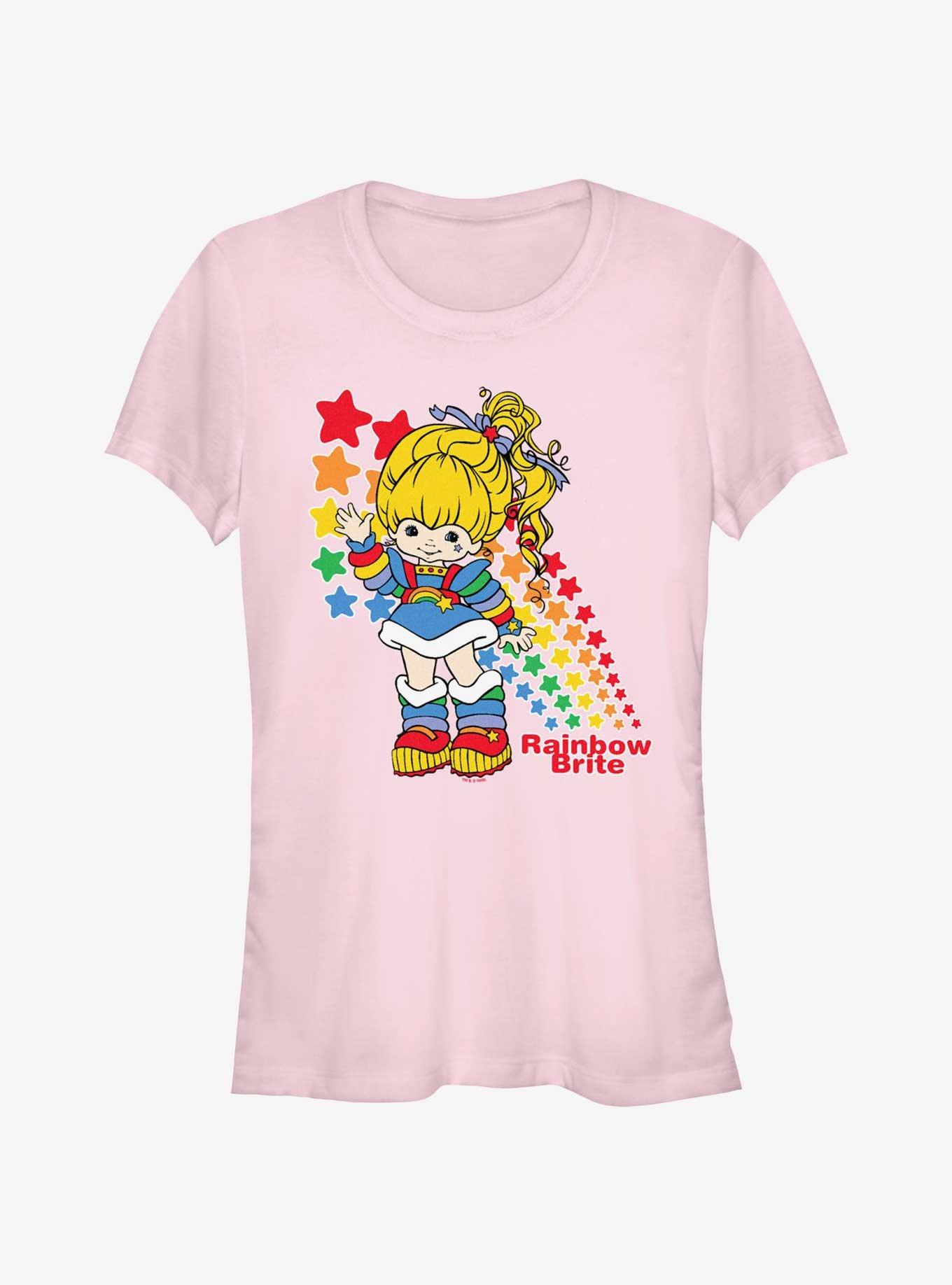 Rainbow Brite Hello Star Girls T-Shirt, LIGHT PINK, hi-res