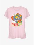 Rainbow Brite Rainbow Tangle Girls T-Shirt, LIGHT PINK, hi-res
