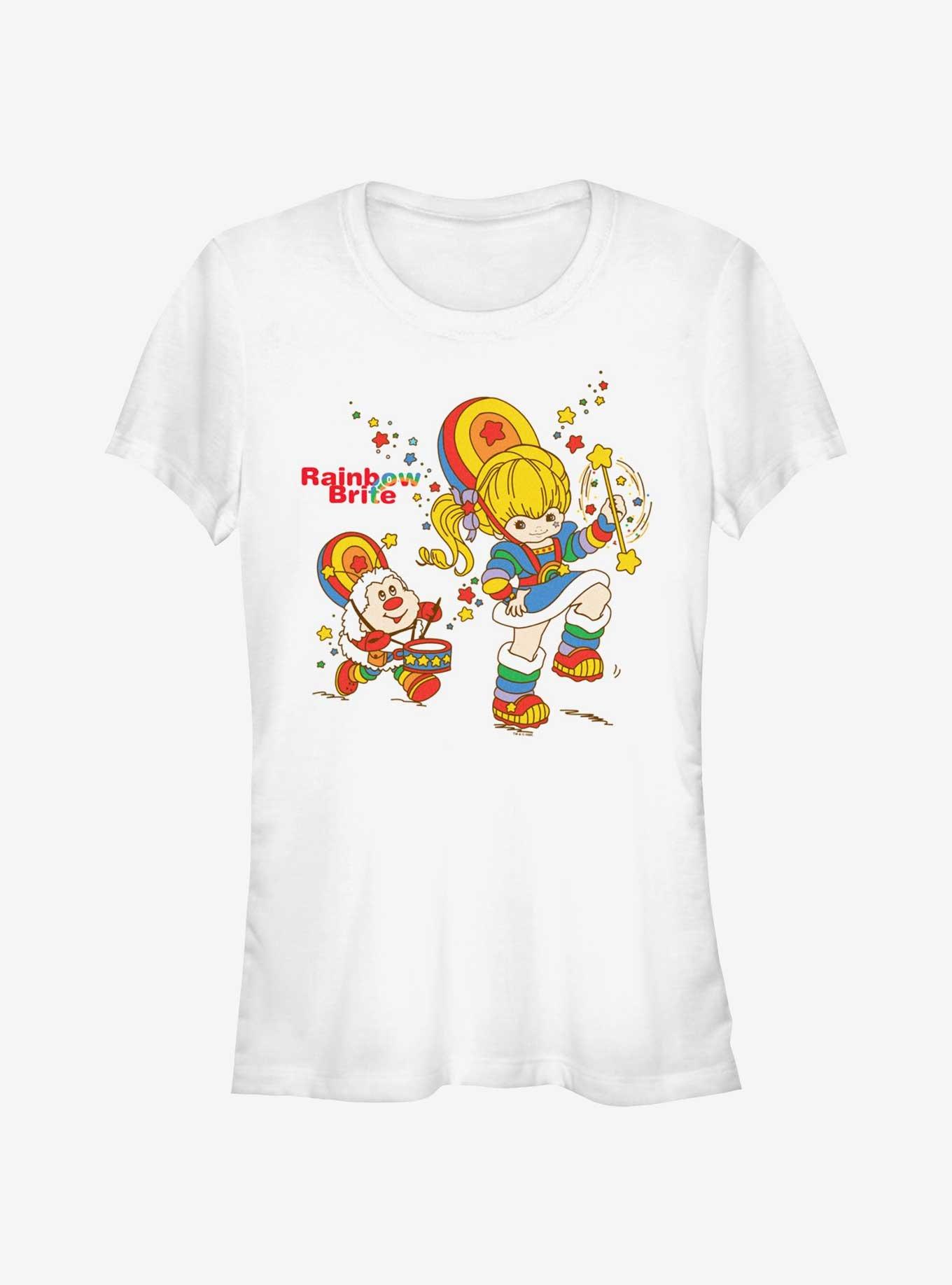 Rainbow Brite Parade Pals Girls T-Shirt, WHITE, hi-res