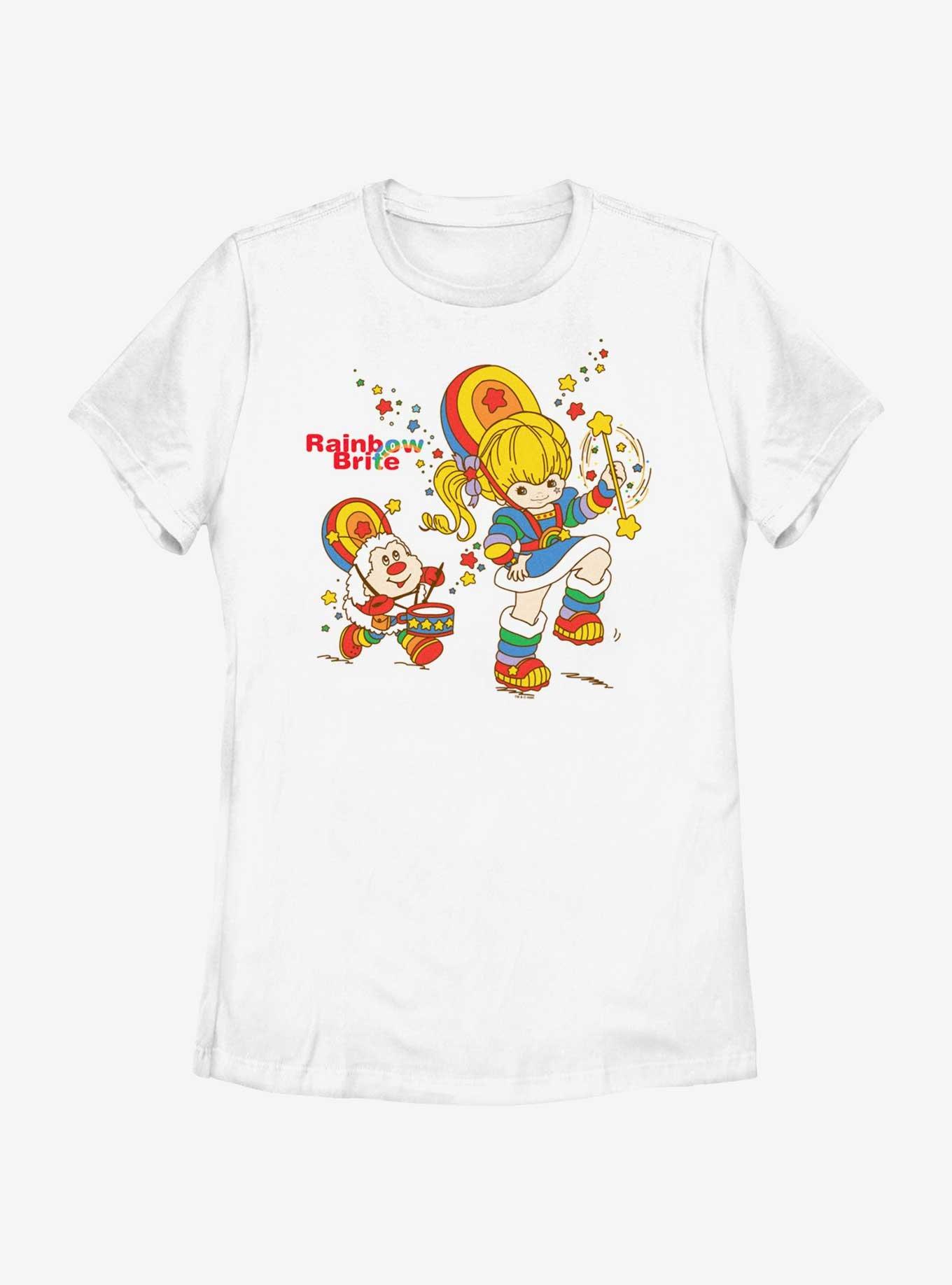 Rainbow Brite Parade Pals Womens T-Shirt, WHITE, hi-res