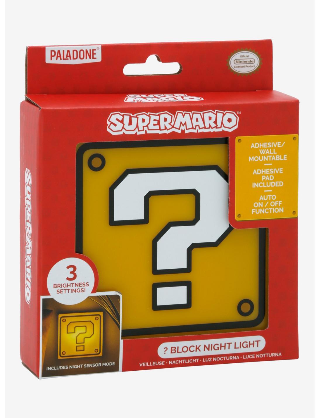 Super Mario Bros. Question Mark Block Night Light, , hi-res