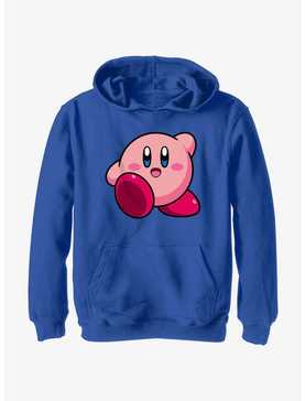 Kirby Big Kirby Waving Youth Hoodie, , hi-res