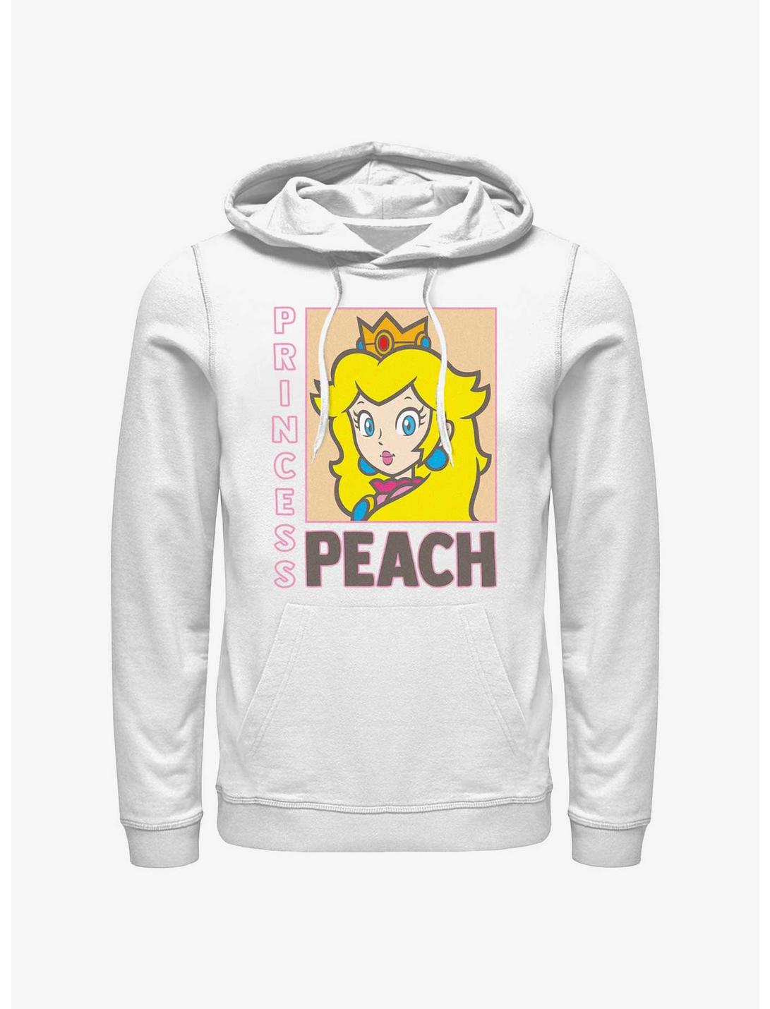 Nintendo Princess Peach Poster Hoodie, WHITE, hi-res