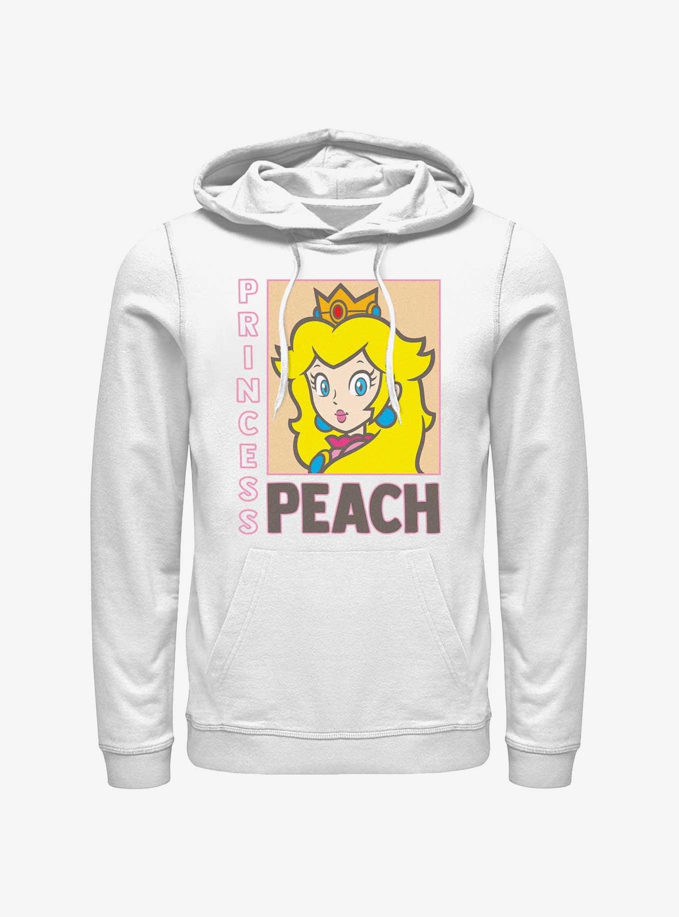 Nintendo Princess Peach Poster Hoodie, WHITE, hi-res