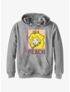Nintendo Princess Peach Poster Youth Hoodie, , hi-res