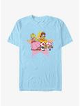 Nintendo Princess Peach & Daisy Star T-Shirt, LT BLUE, hi-res